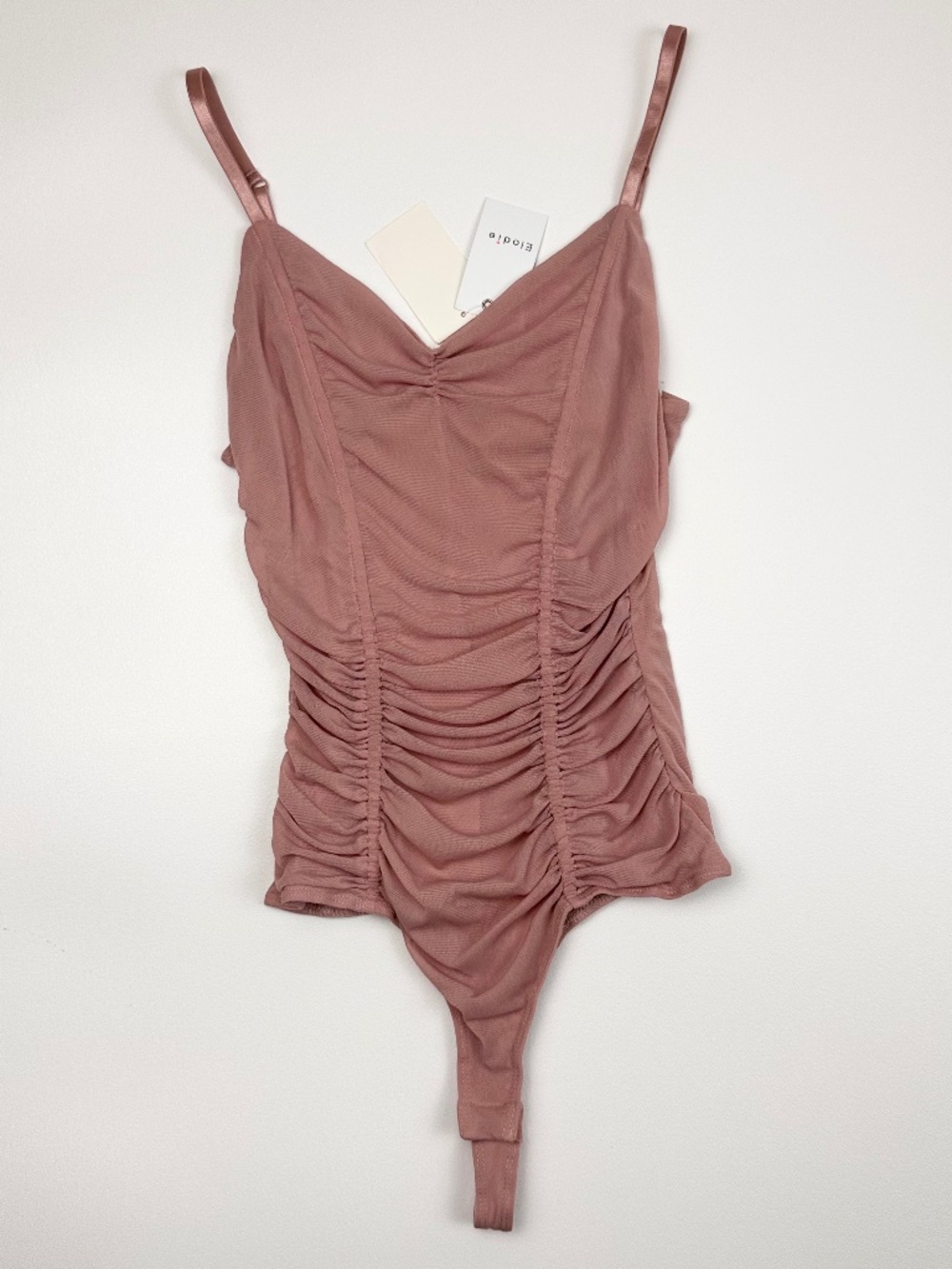 ELODIE RUCHED BODYSUIT